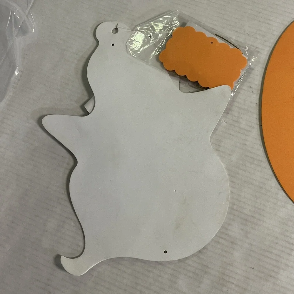 Vintage Fibre Craft Creative Hands smart Kit Make a Pumpkin Ghost 2007 NOS